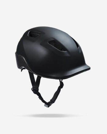 100 City Cycling Helmet Black