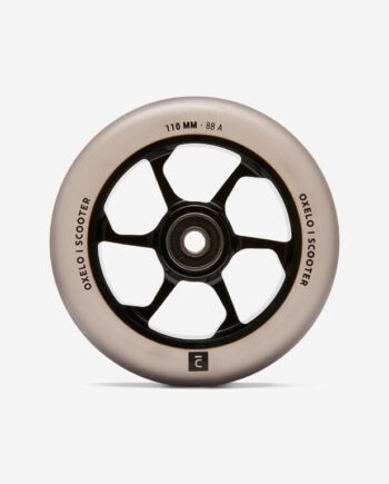 110 mm Aluminium & PU Wheel - Smoky Grey